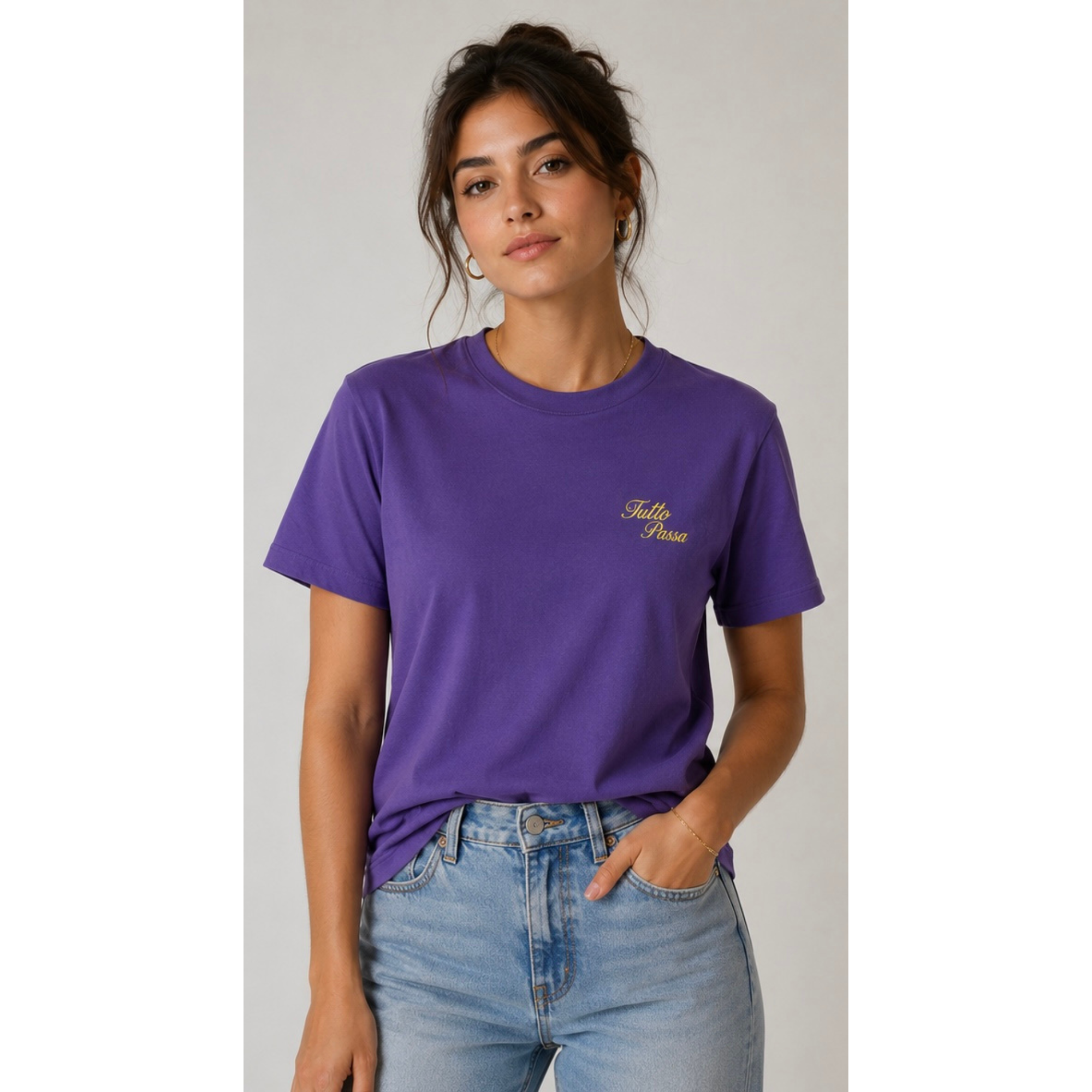 T-shirt brodé Tutto Passa