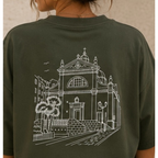 T-shirt oversize Cathédrale d'Ajaccio