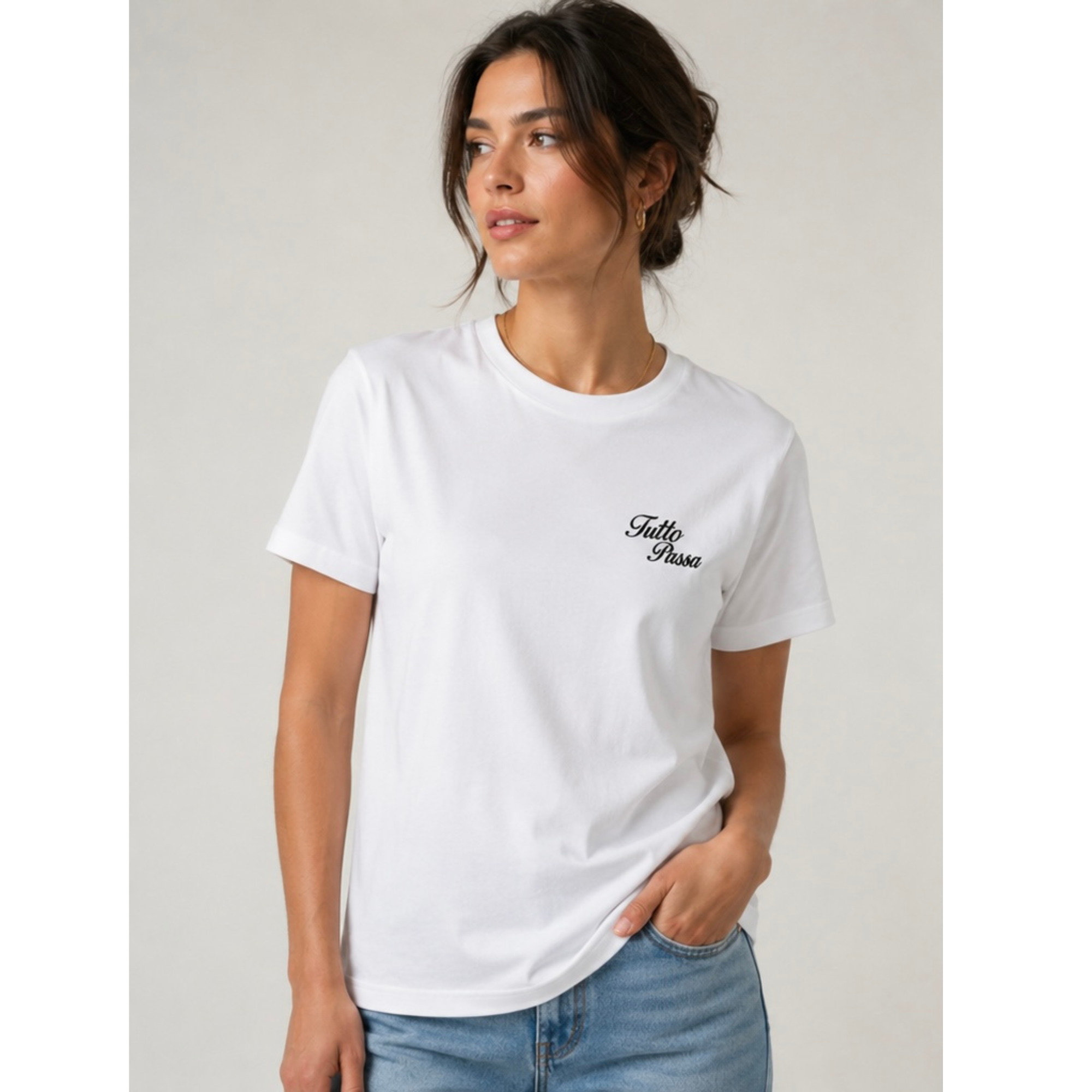 T-shirt brodé Tutto Passa