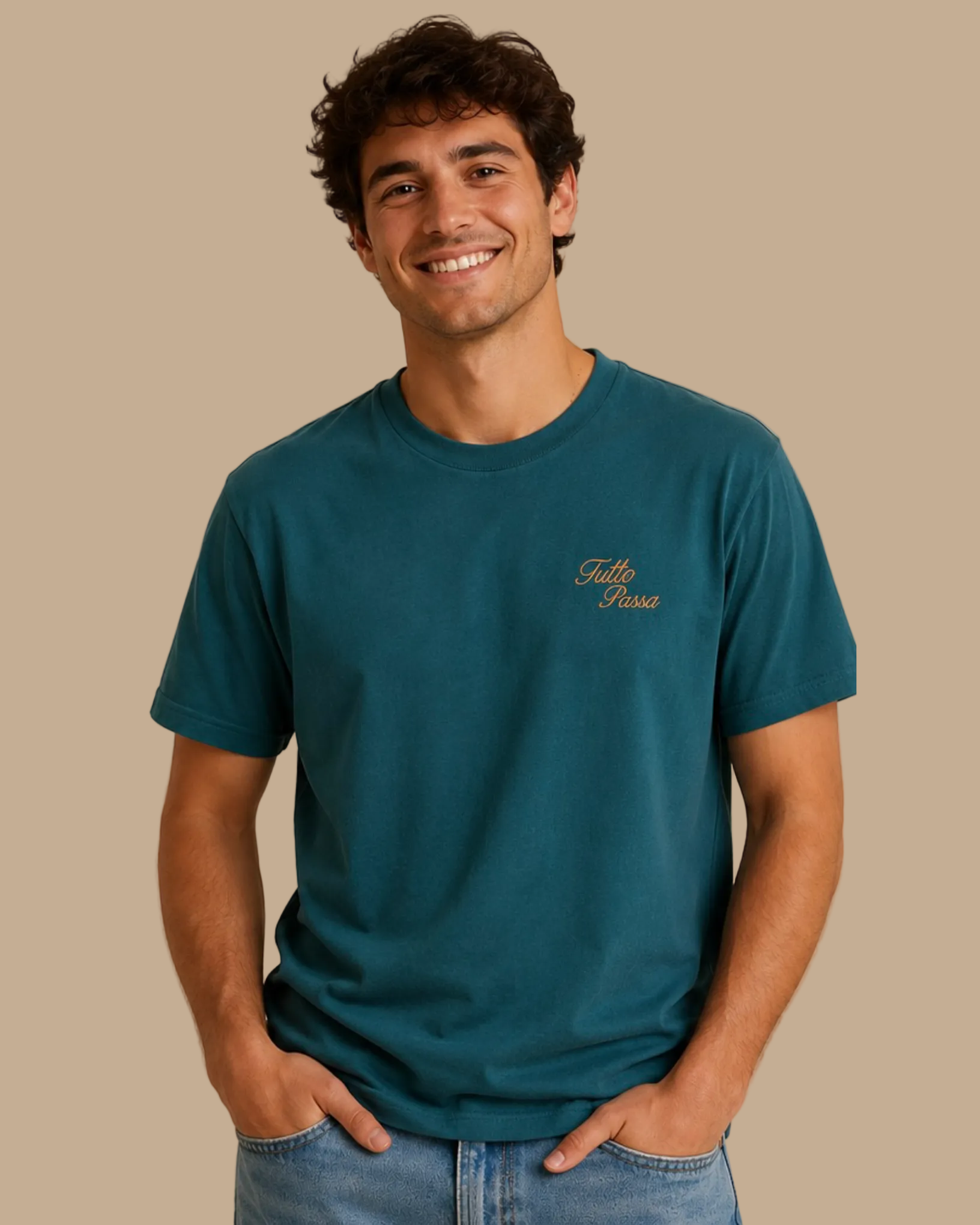 T-shirt brodé Tutto Passa