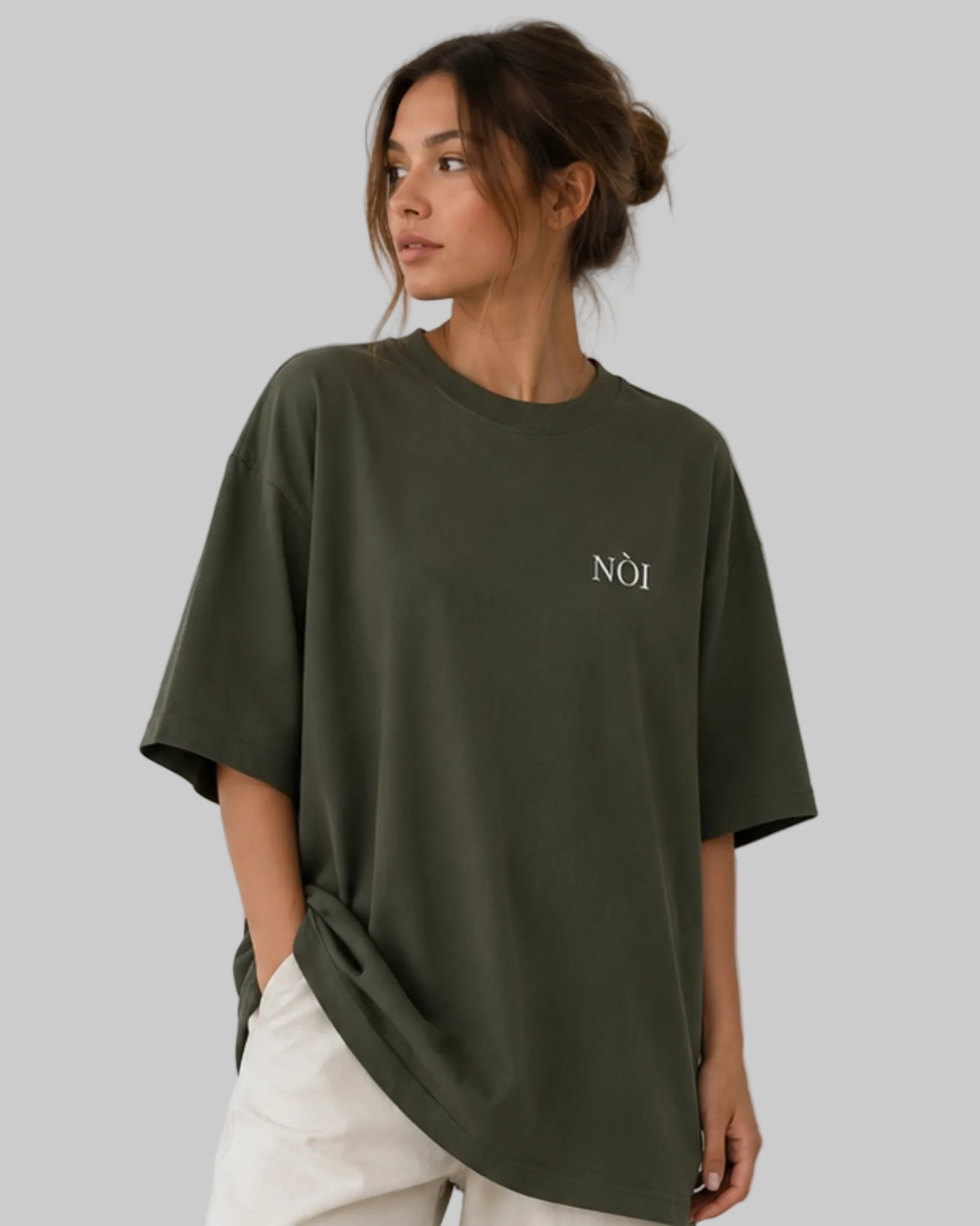 T-shirt oversize Cathédrale d'Ajaccio